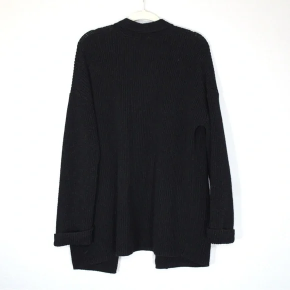 Chunky Thick Knit Sweater Black - Picture 2 of 8
